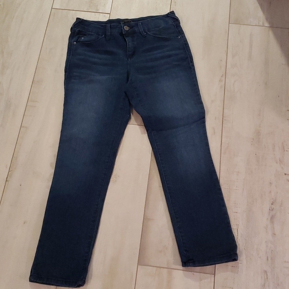 SIGNATURE STUDIO  CROPPED JEANS Mid RISE